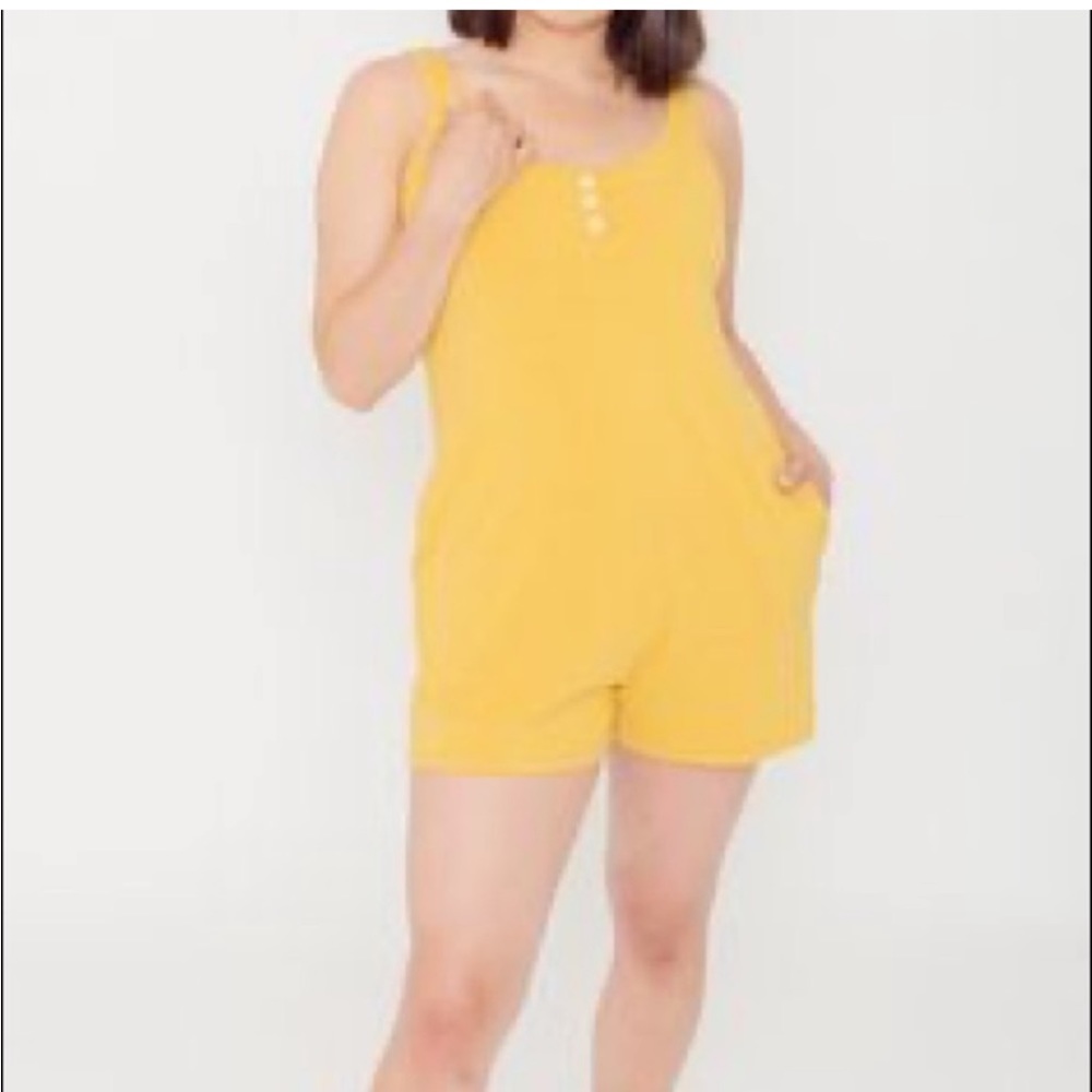 SMASH + TESS shorty romper Goldie dawn yellow xxl